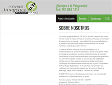 Tablet Screenshot of centroimagenesmanati.com